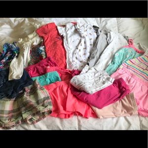 Bundle of 24 months/2t girl’s clothing. 19 pieces